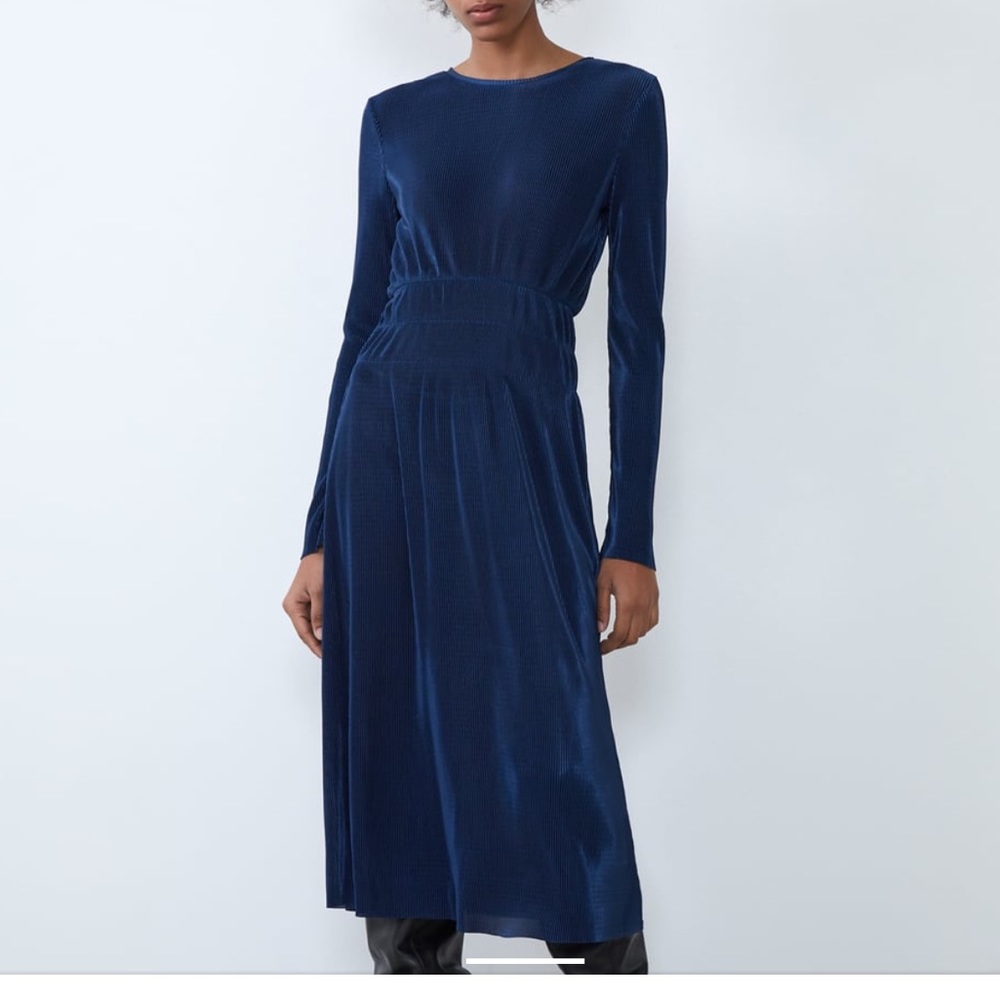 Zara Pleated Dress